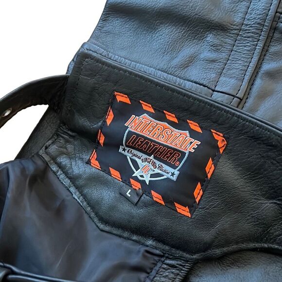 Interstate Leather Unisex 100% Leather Riding Chaps - Picture 8 of 12